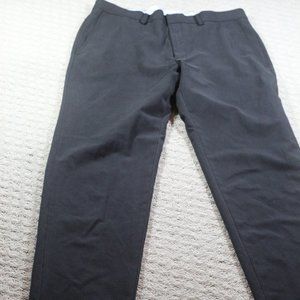 Haggar J.M. Haggar Slim Fit 4-Way Stretch Flat Front Dress Pants Black 32x34